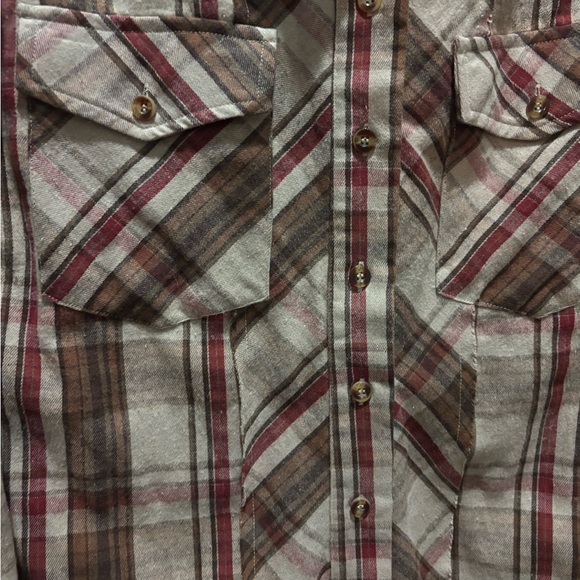 Pink Lily western flannel - Picture 6 of 9